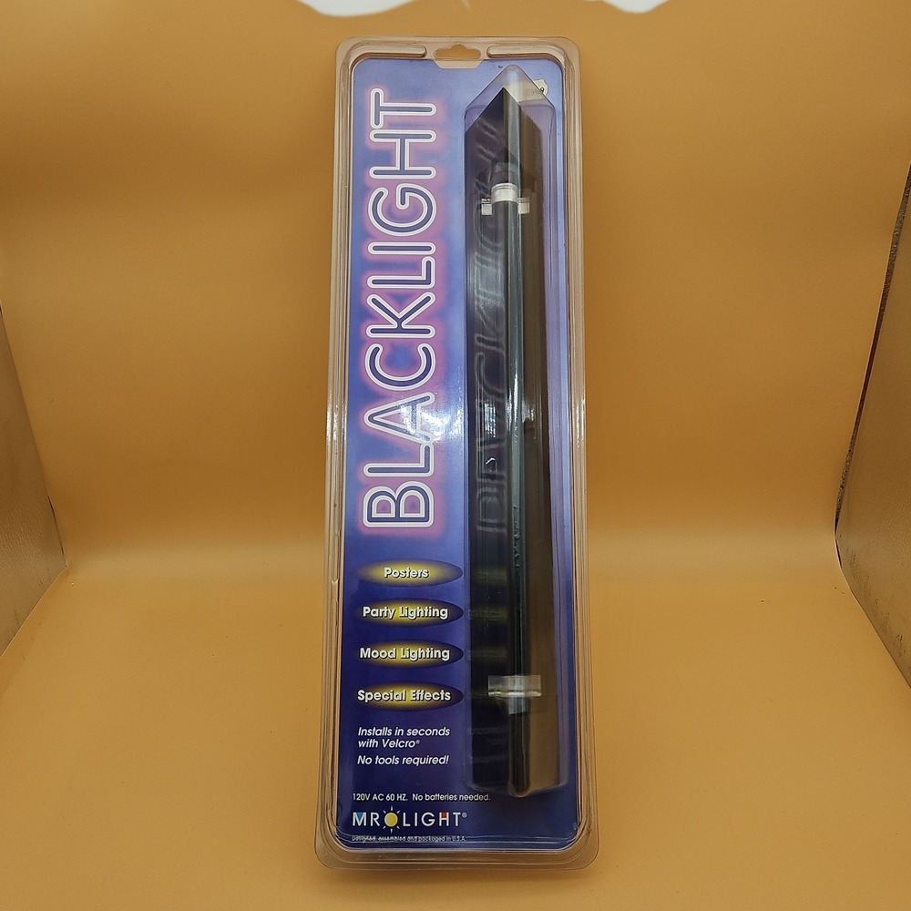 Mr.‎ Light 14" Blacklight 8 Watt 120V AC 60 Hz Brand New NOS Vintage